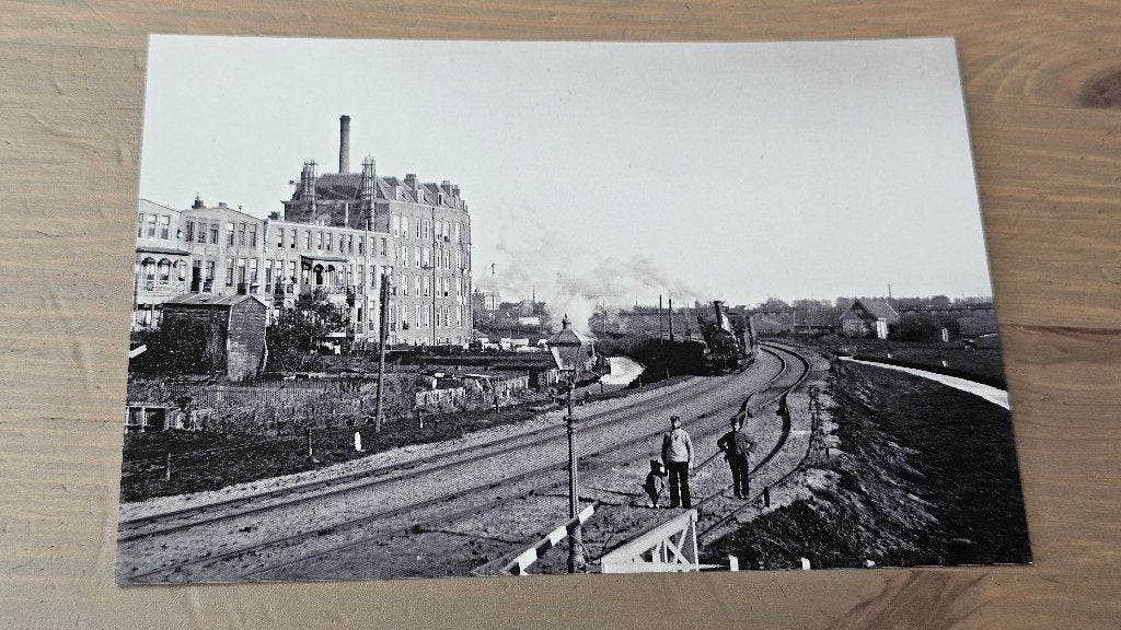 Foto TREIN NS HSM Nederlandse Spoorwegen Stoom Amsterdam, Ophalen of Verzenden, Gebruikt, Trein, Overige typen