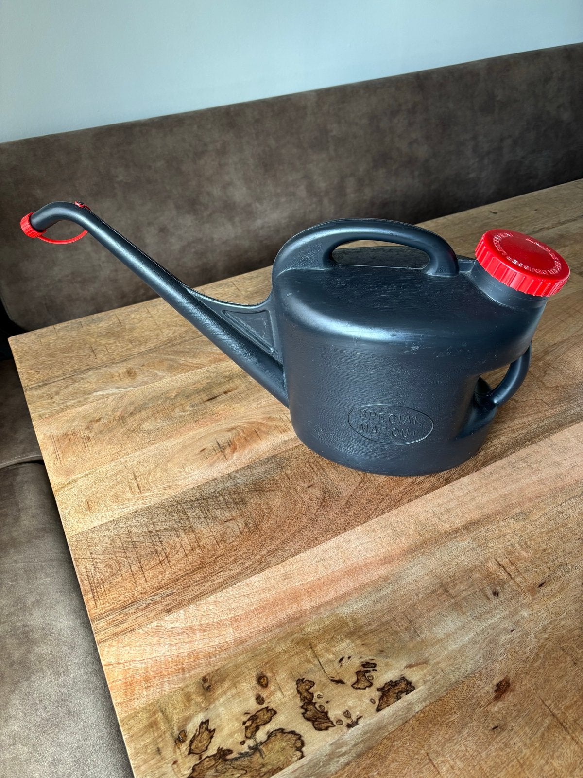 Nieuw Eda zwarte gieter 11 Liter, Ophalen, Nieuw
