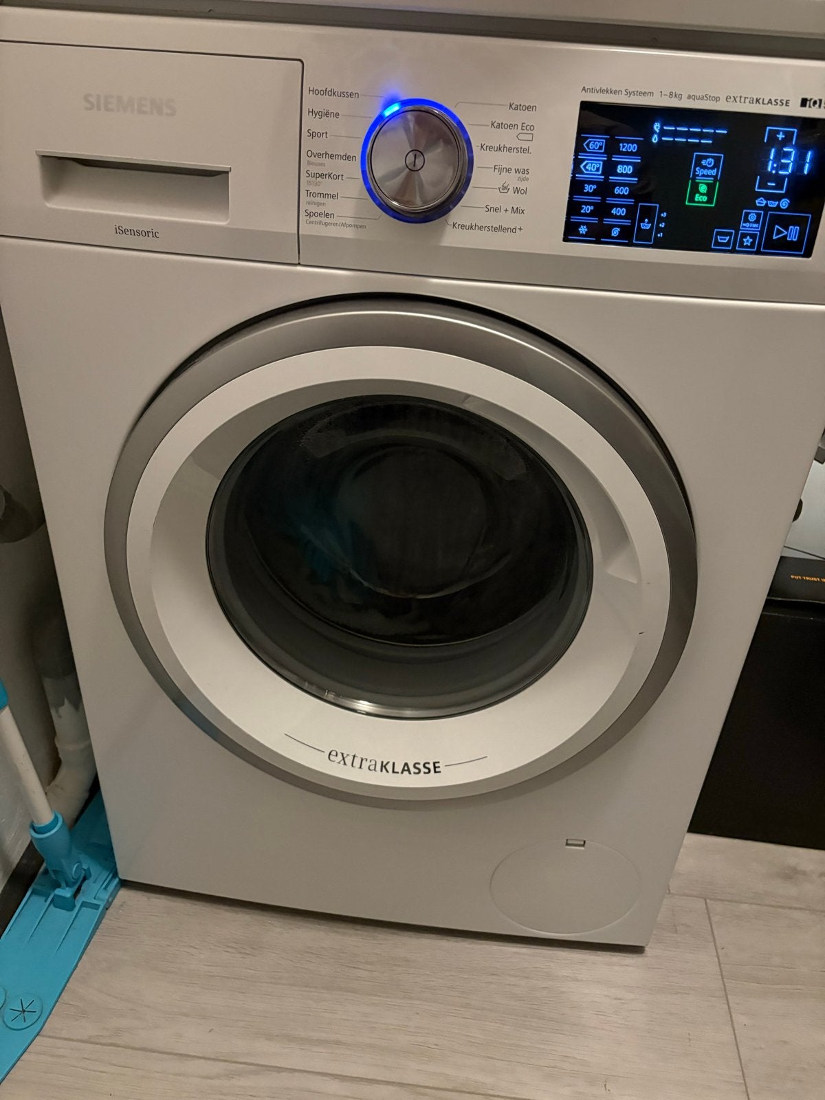 Siemens iSensoric ExtraKlasse Wasmachine - 8kg, Ophalen, 1200 tot 1600 toeren, 8 tot 10 kg, Zo goed als nieuw