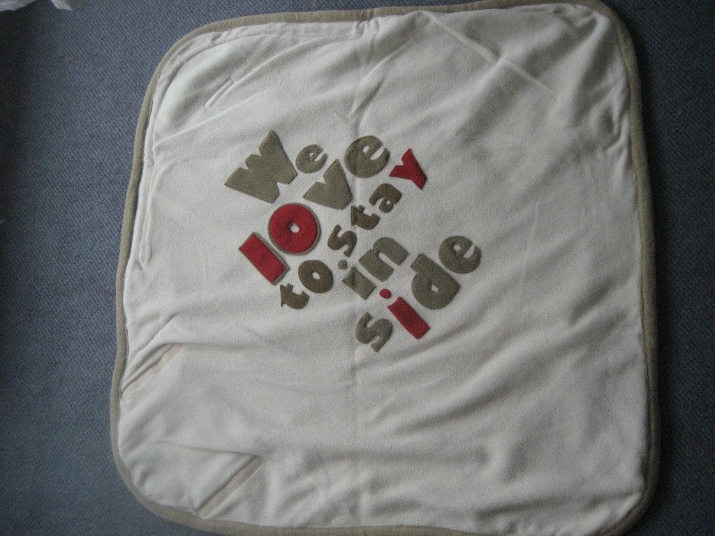 Lodger/omslagdoek, Lodger, Dubbelzijdig, 93 cm, Overige typen