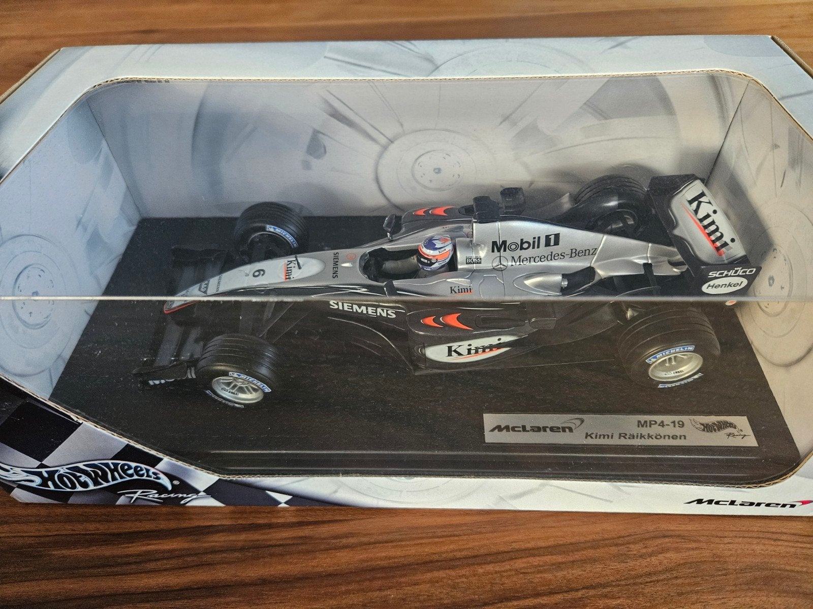 Hotwheels, McLaren MP4-19 Kimi Räikkönen, Ophalen, Nieuw, Hot Wheels