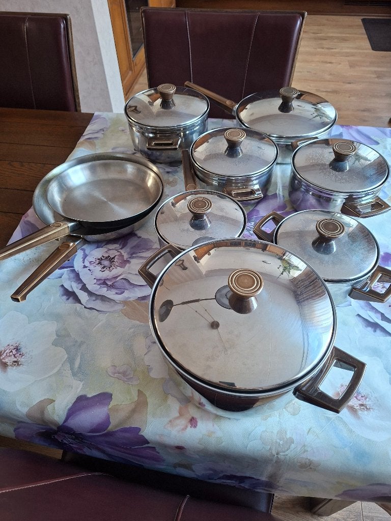 BK pannenset, 8-delig, Ophalen, Gebruikt, BK, Pannenset
