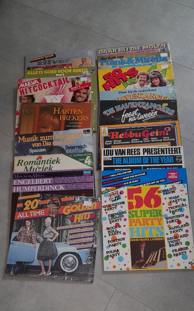 LP's jaren 70/80 (32 stuks), Ophalen, Gebruikt, LP