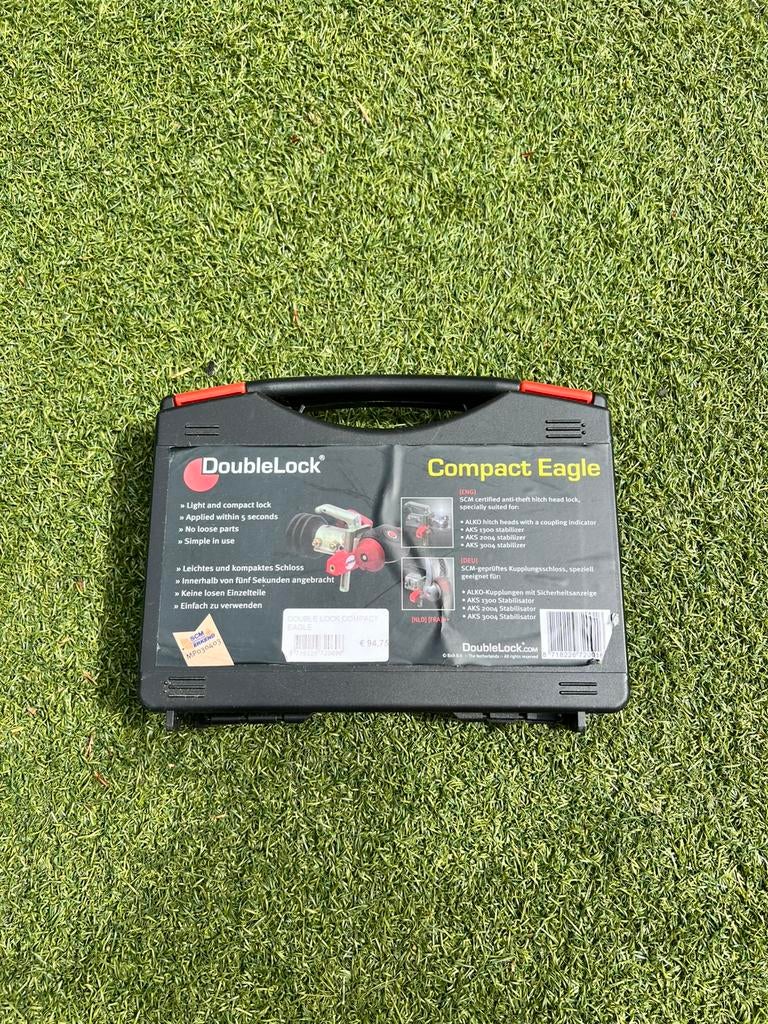 Caravanslot Disselslot Double Lock Compact eagle, Caravans en Kamperen, Ophalen of Verzenden, Zo goed als nieuw