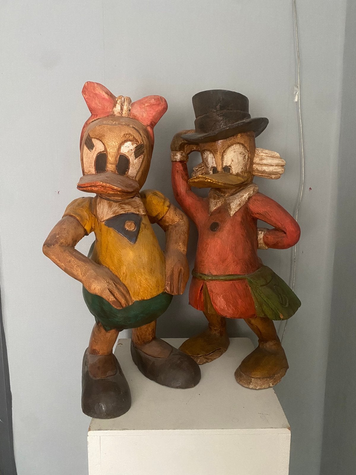 Katrien en dagobertbeelden, Ophalen, Zo goed als nieuw, Beeldje of Figuurtje