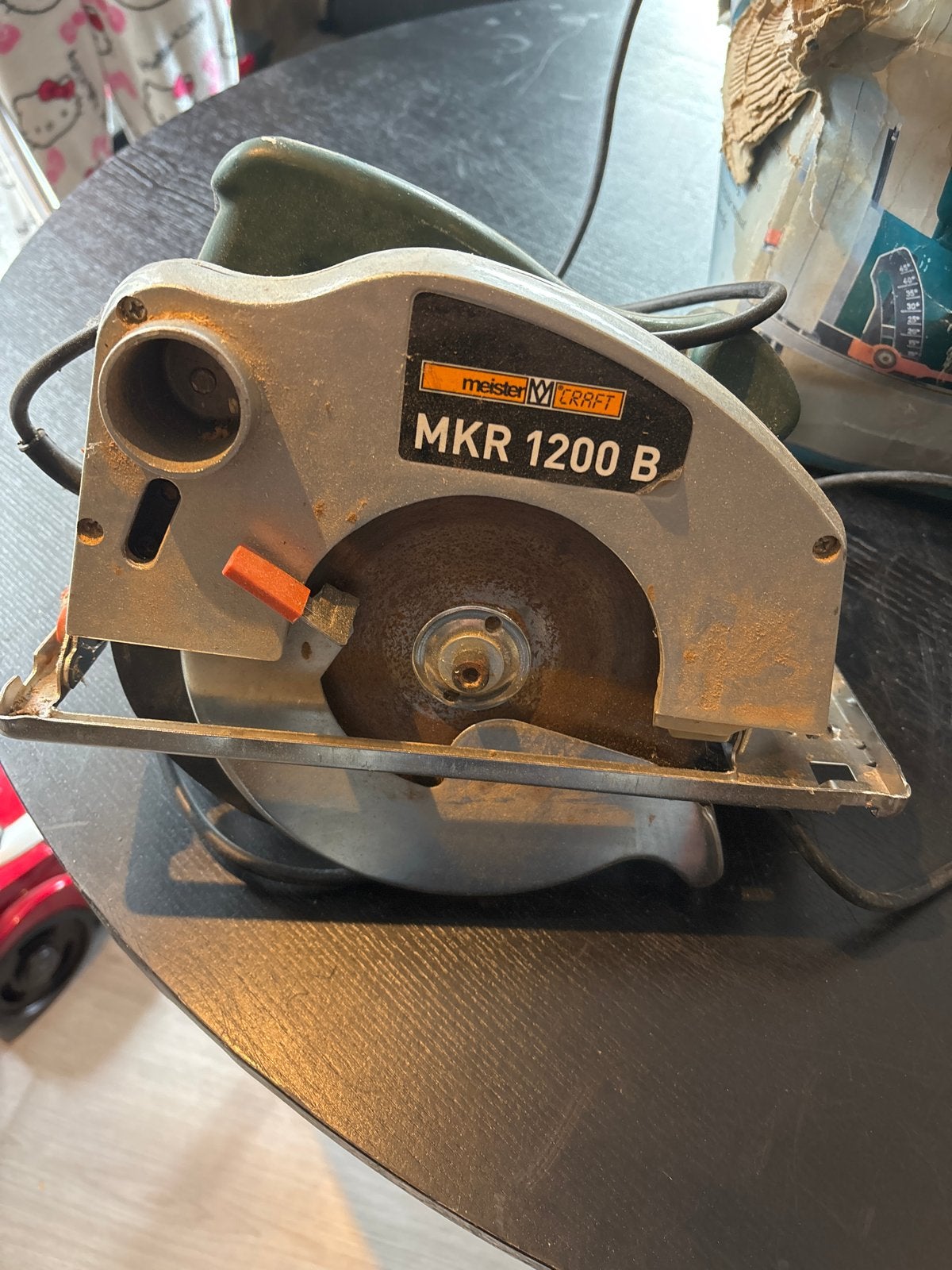 Meister Craft MKR 1200 B Cirkelzaag, Doe-het-zelf en Verbouw, Ophalen, Gebruikt, Cirkelzaag, 70 mm of meer