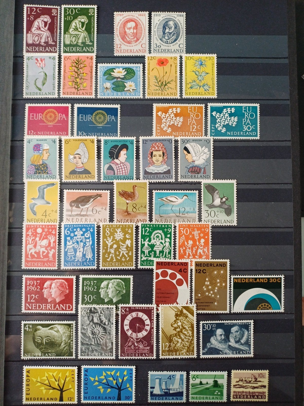 Nederland 1960-1965  ongestempeld en postfris, Ophalen of Verzenden, Na 1940