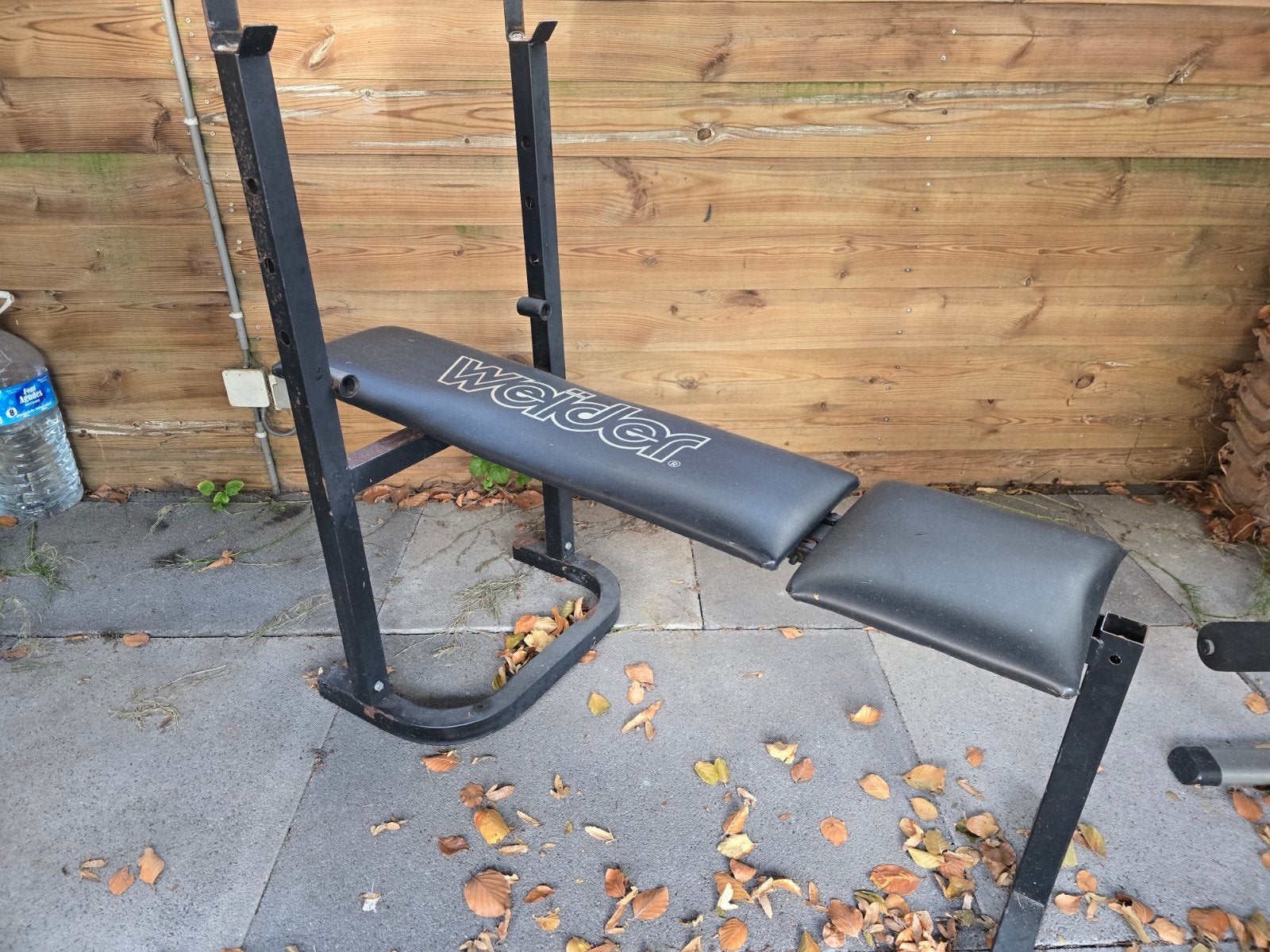 Weider fitnessbank /benchpress, Ophalen, Gebruikt, Armen, Fitnessbank
