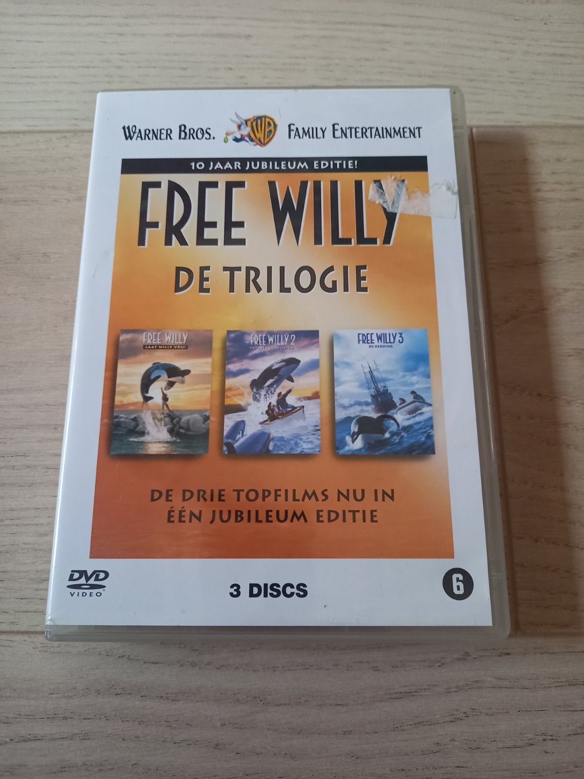 Free Willy de trilogie, Vanaf 6 jaar, Ophalen of Verzenden, Zo goed als nieuw