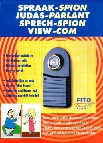Deurintercom met Spion - ComBoy – Nieuw in Doos, Ophalen of Verzenden, Terugspreekfunctie, Nieuw, Draadloos
