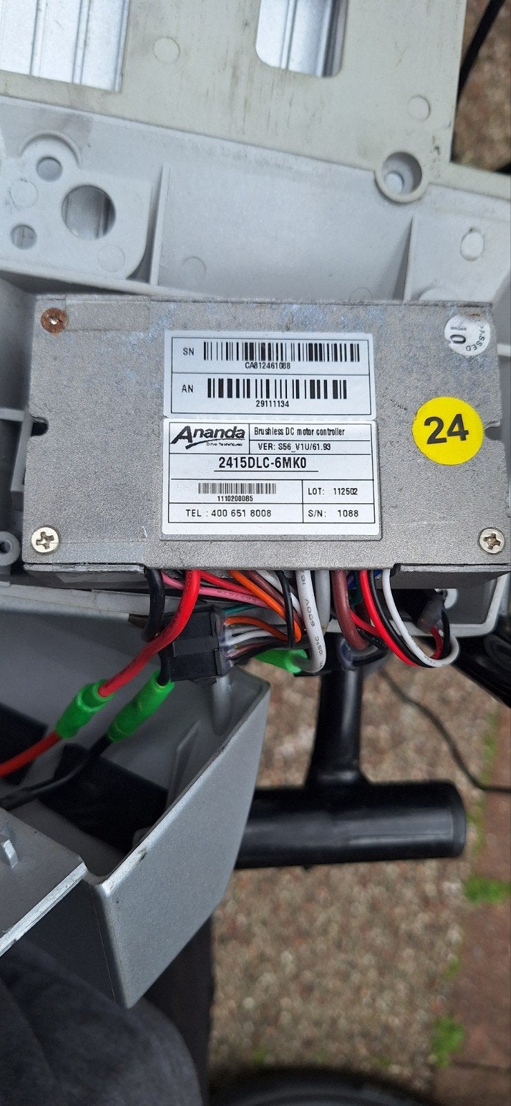 Ananda 24volt controller voor een sparta of Batavus fiets., Ophalen of Verzenden, Gebruikt