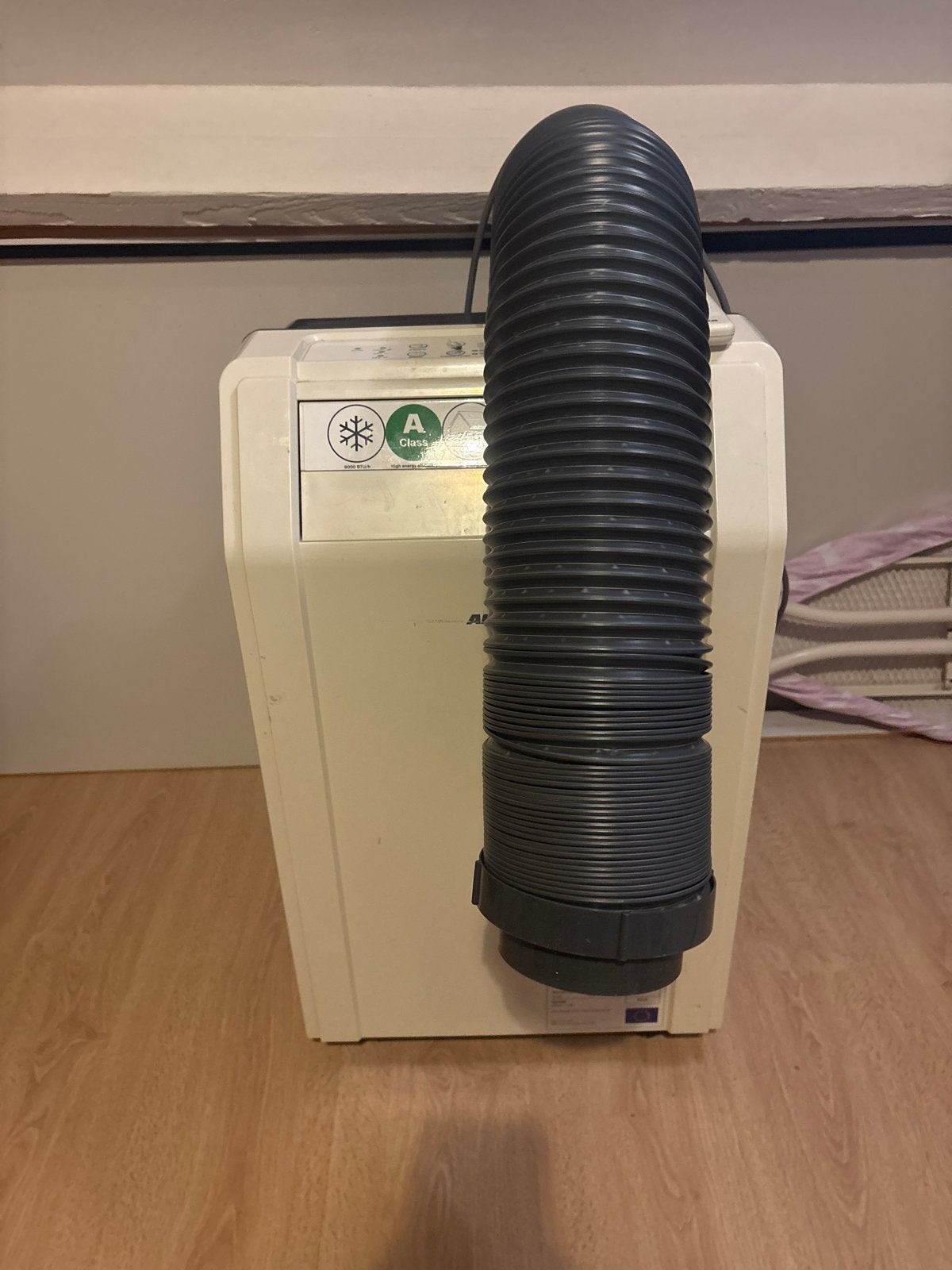 Alaska Mobiele Airco - Energieklasse A, Witgoed en Apparatuur, Ophalen, Minder dan 60 m³, Zo goed als nieuw, Koelen en Ontvochtigen