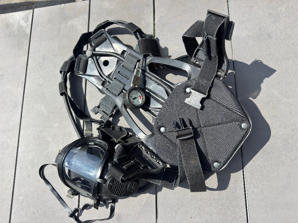 3M Scott Safety Contour - Ademlucht set, Ophalen of Verzenden, Zo goed als nieuw, Volgelaatsmaskers