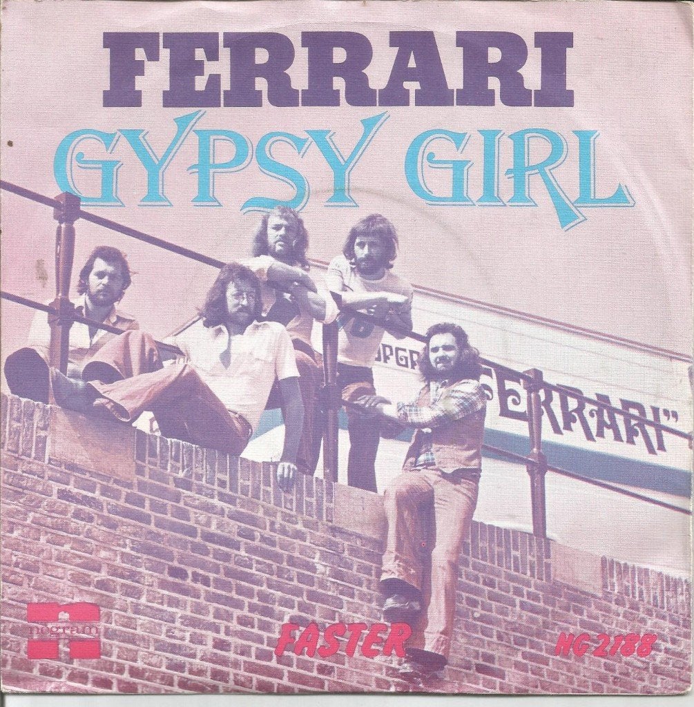 Ferrari ‎– Gypsy Girl (1976), Gebruikt, Fotohoes, 7 inch, Ophalen of Verzenden