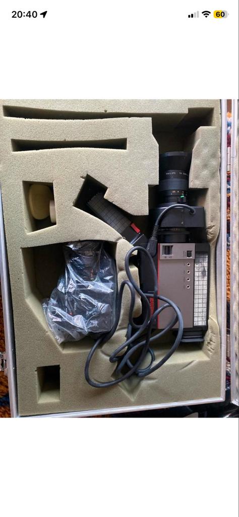 Philips VK4003/01 Videocamera in koffer, Ophalen of Verzenden, Overige soorten, Camera