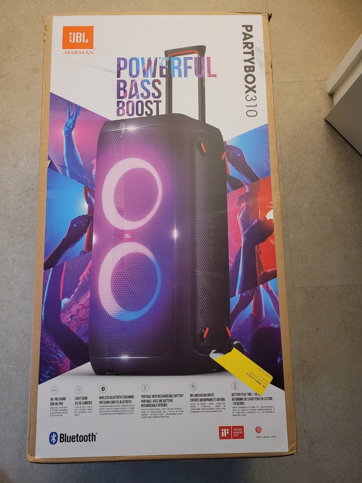 Nieuwe JBL PartyBox 310 | ongeopend | met garantie, Ophalen, JBL, Overige typen, Nieuw