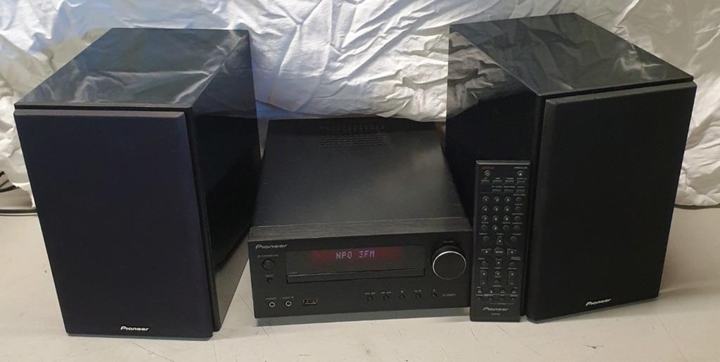 Pioneer stereo set x-hm51 + afstandsbediening + bluetooth, Ophalen of Verzenden, Pioneer