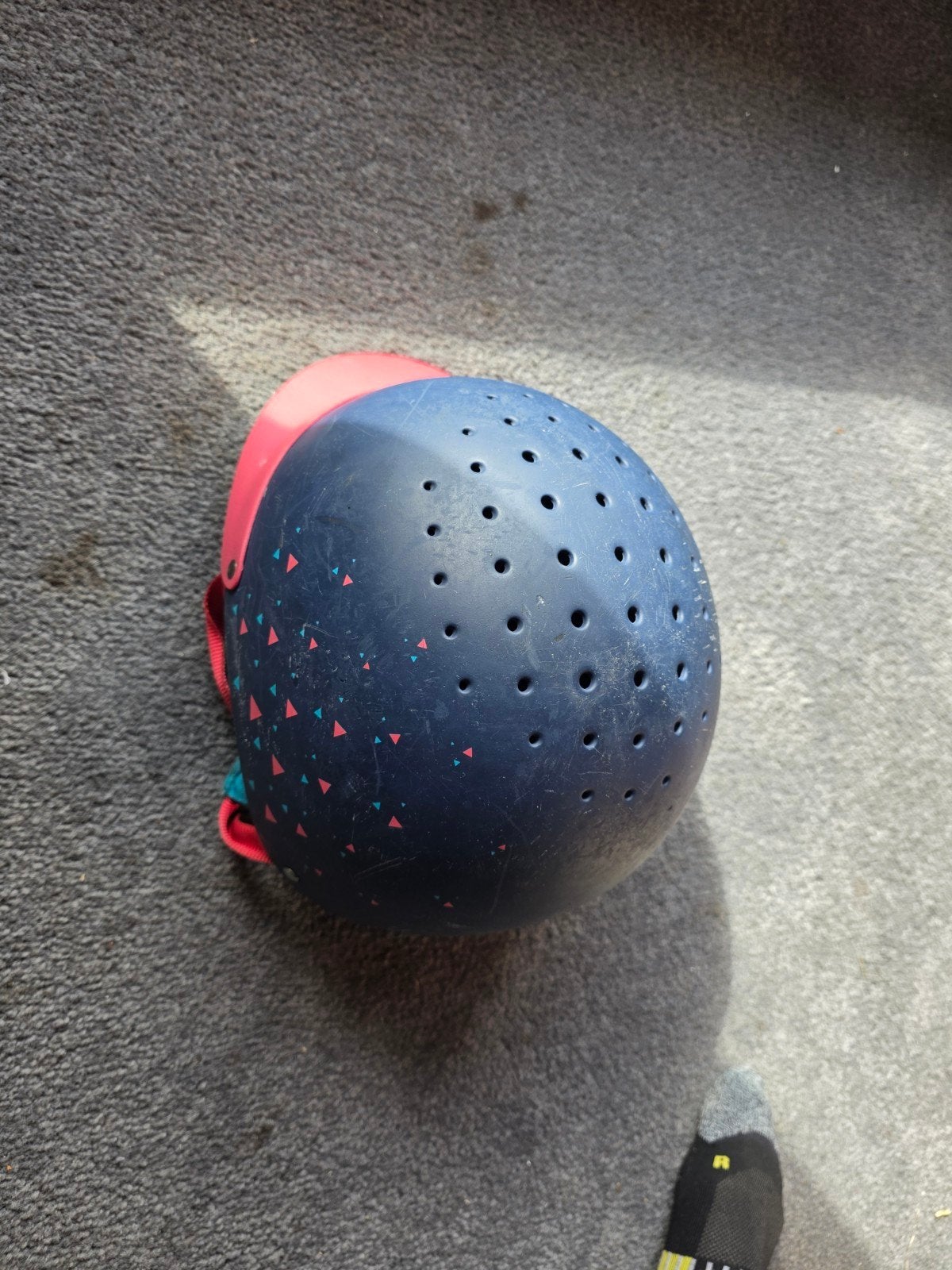 Paardijd cap / helm kind maat mt 48 - 52 cm decathlon, Dieren en Toebehoren, Ophalen of Verzenden, Gebruikt