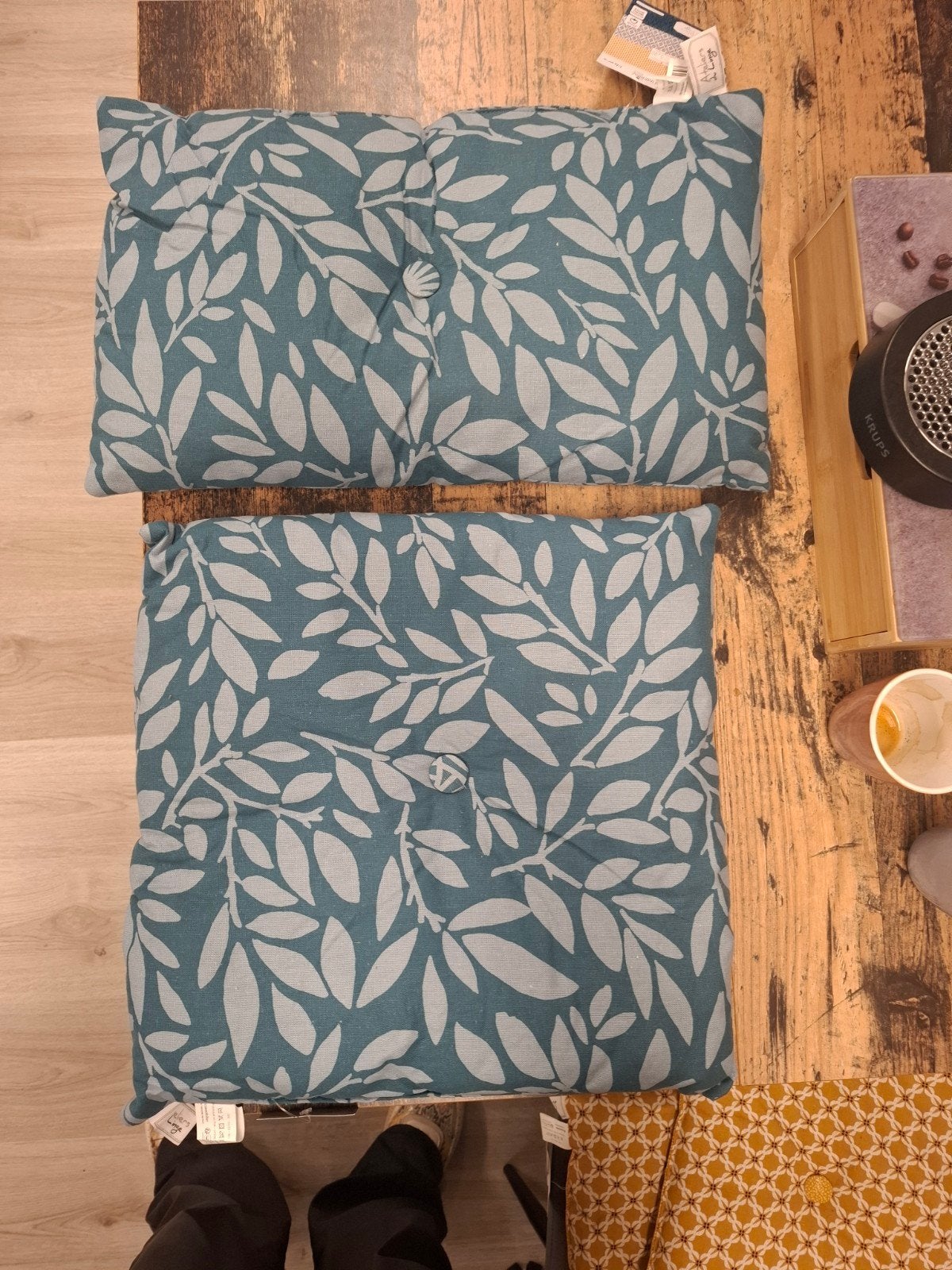 Set van 2 tuinkussens - Haora Ateliers du Linge, Ateliers du Linge, Onbekend, Nieuw, Ophalen of Verzenden
