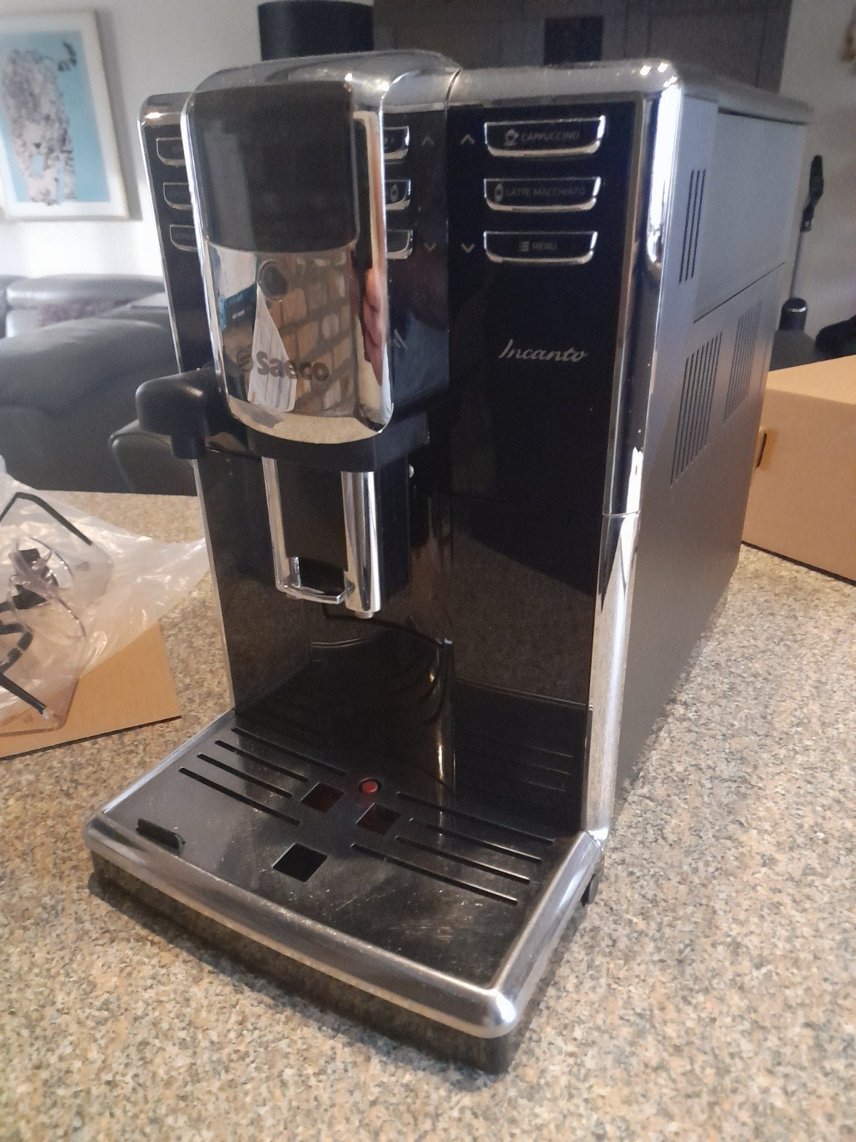 Saeco Incanto volautomatische koffiemachine, Ophalen, Gebruikt, Espresso apparaat, Koffiebonen