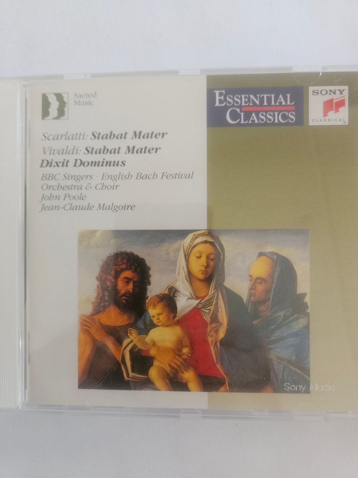 Scarlatti & Vivaldi: Stabat Mater & Dixit Dominus CD, Ophalen of Verzenden, Barok, Gebruikt