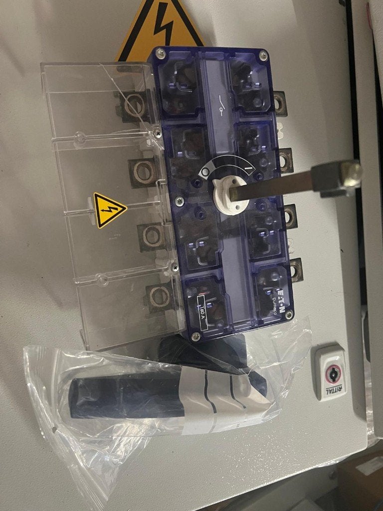 Eaton hoofdschakelaar lastscheider 160A 4P, Ophalen, Gebruikt, Eaton, Schakelaar