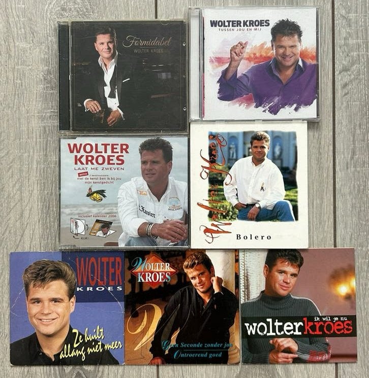 Unieke items Wolter Kroes / gesigneerd, Ophalen of Verzenden, Zo goed als nieuw, Levenslied of Smartlap