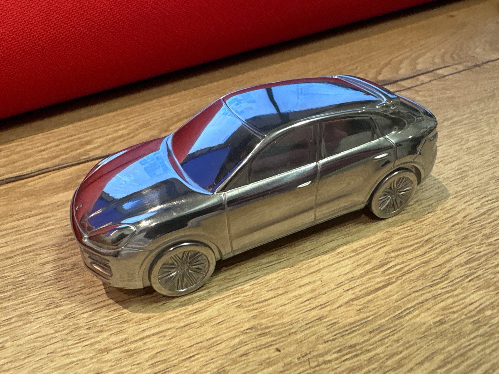 Porsche Cayenne Turbo Limited Edition massief stalen model, Ophalen, Nieuw, Overige typen