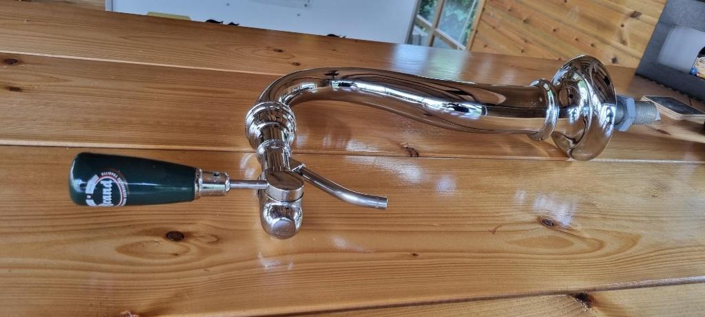Bier tapkraan met Brandbier logo, Witgoed en Apparatuur, Thuistaps, Ophalen of Verzenden, Gebruikt, Overige merken
