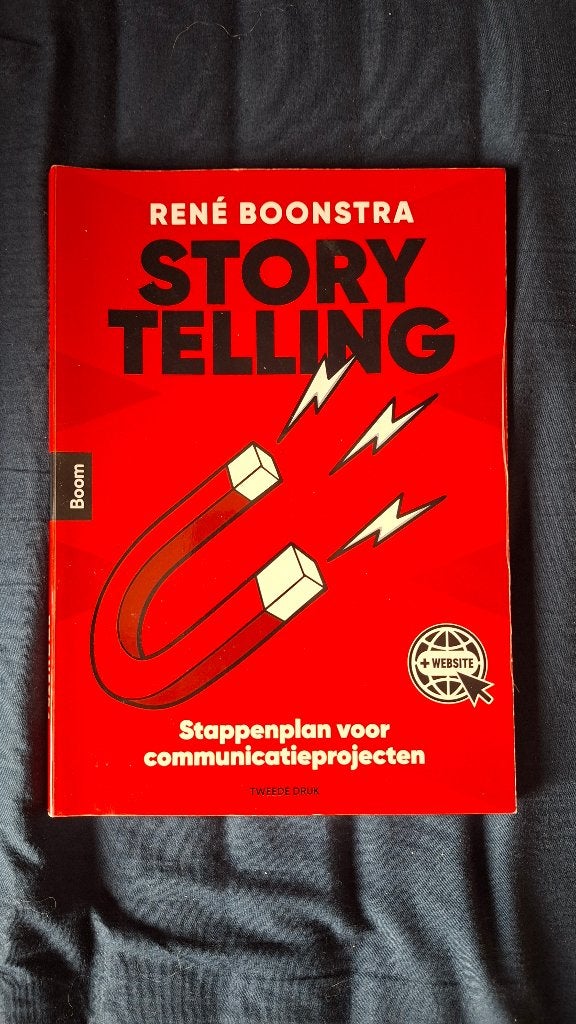 Storytelling, Boeken, Verzenden, René Boonstra, HBO, Zo goed als nieuw