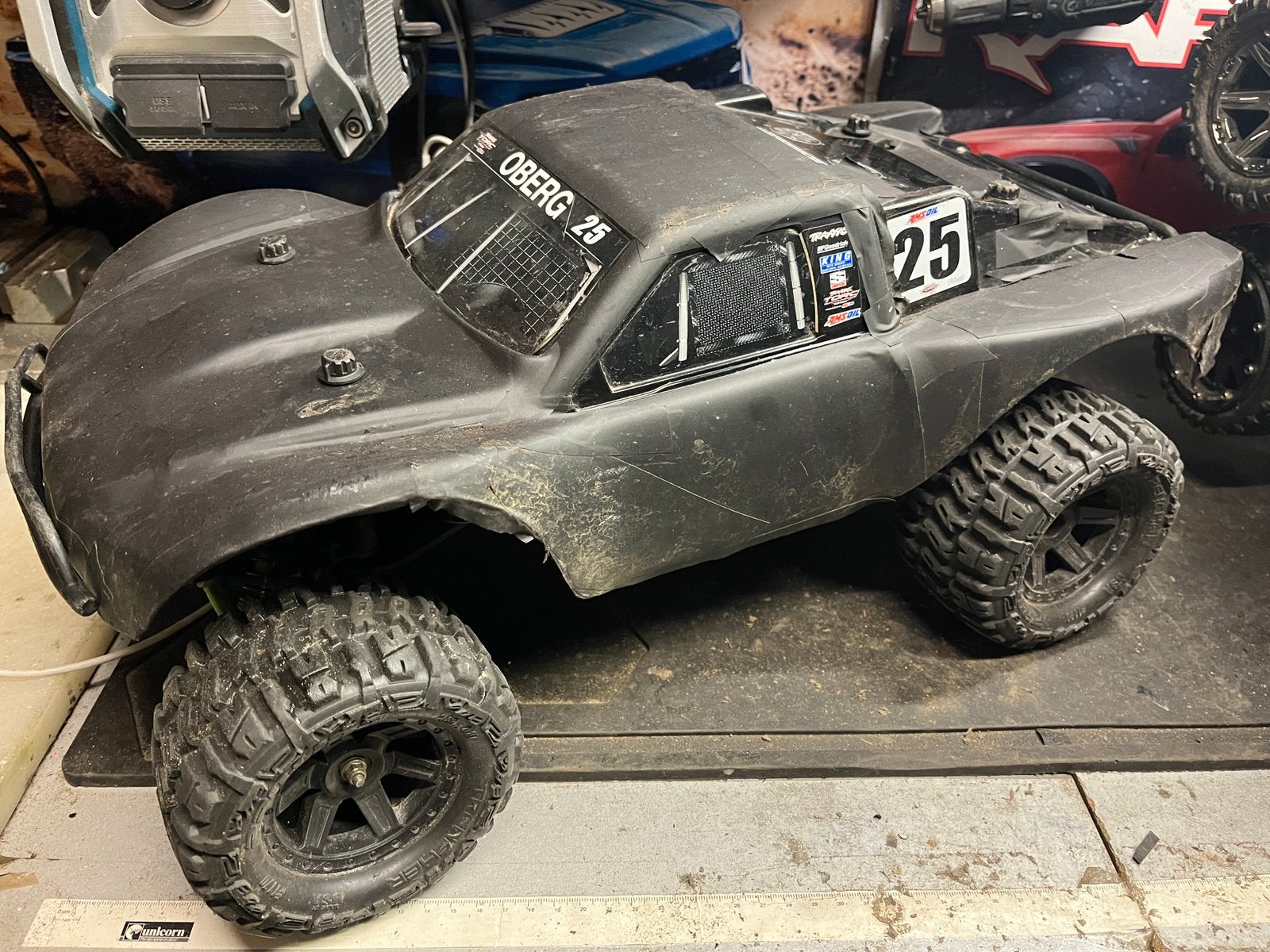 Traxxas Monster Slash 2wd RC auto ROLLER SLIDER, Hobby en Vrije tijd, Elektro, Gebruikt, Auto offroad, Ophalen of Verzenden