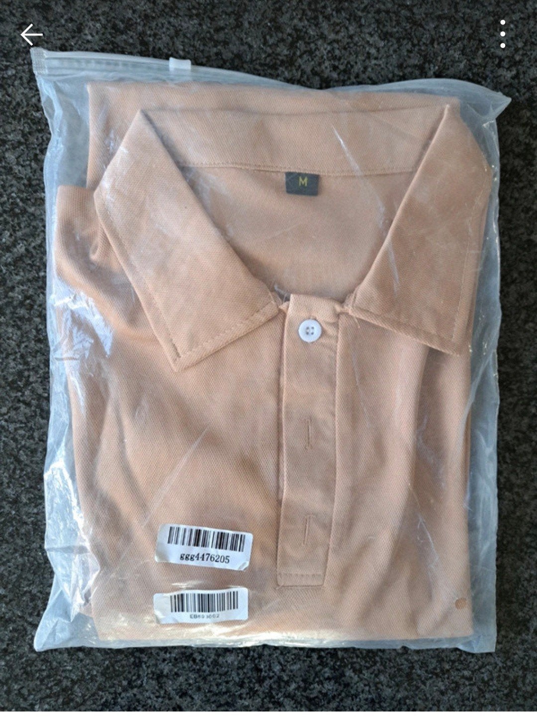 Beige polo maat M, Ophalen of Verzenden, Nieuw, Maat 48/50 (M), Beige