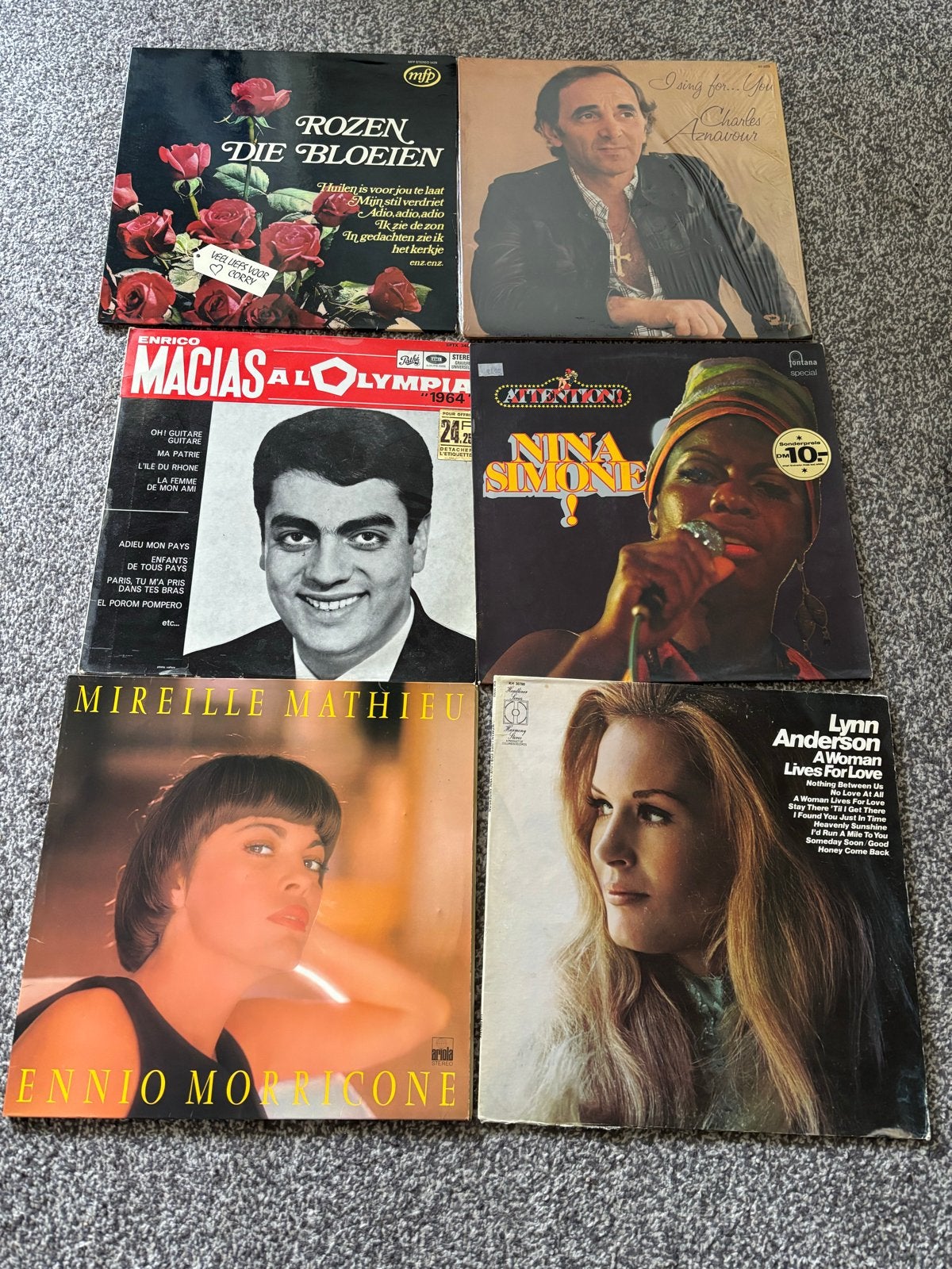 Diverse Pop & Schlager & griekse LP's - Grote Collectie, Ophalen, LP, Gebruikt, Pop