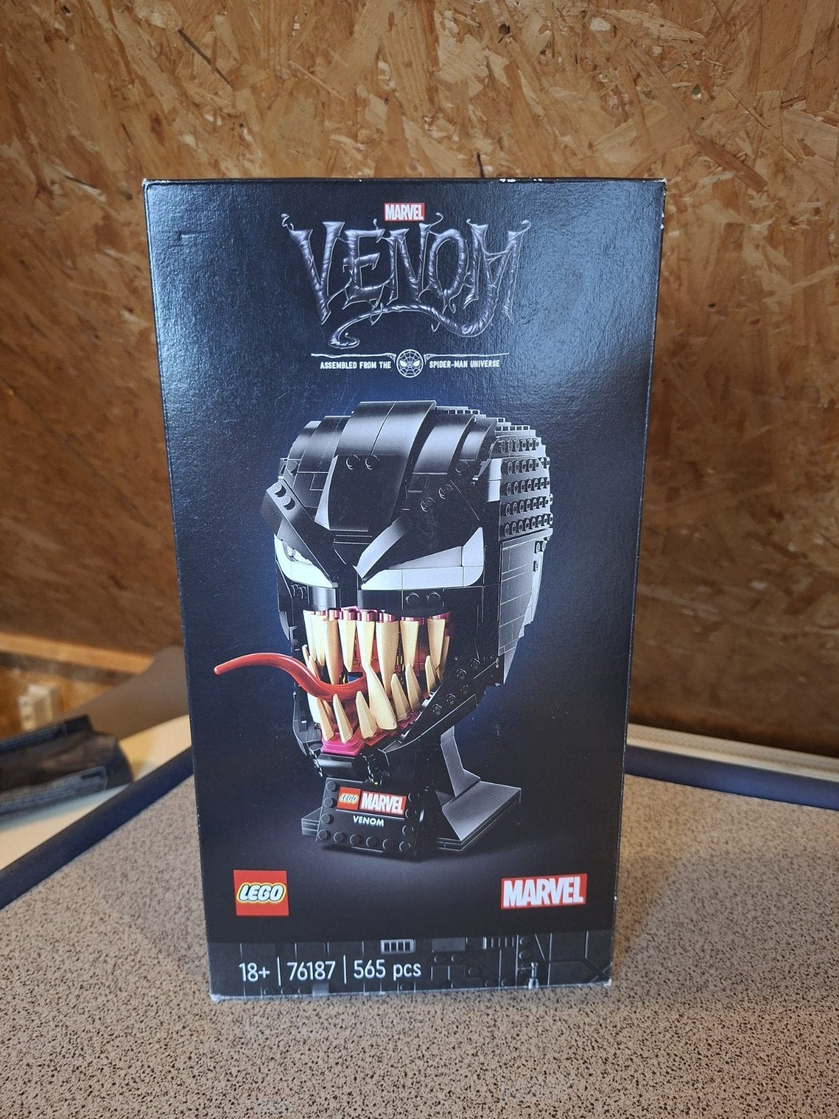 LEGO Marvel Venom Helm 76187 - Nieuw in doos, Ophalen of Verzenden, Nieuw, Overige merken