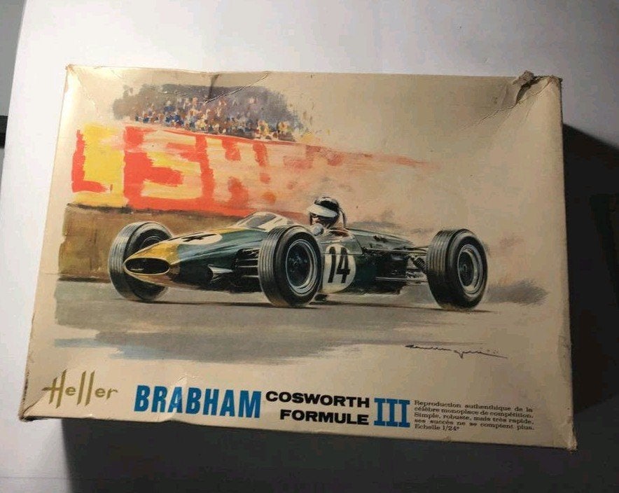Brabham Crosworth Formule III Heller Schaal 1:24, Ophalen of Verzenden, Nieuw, Auto, Overige merken
