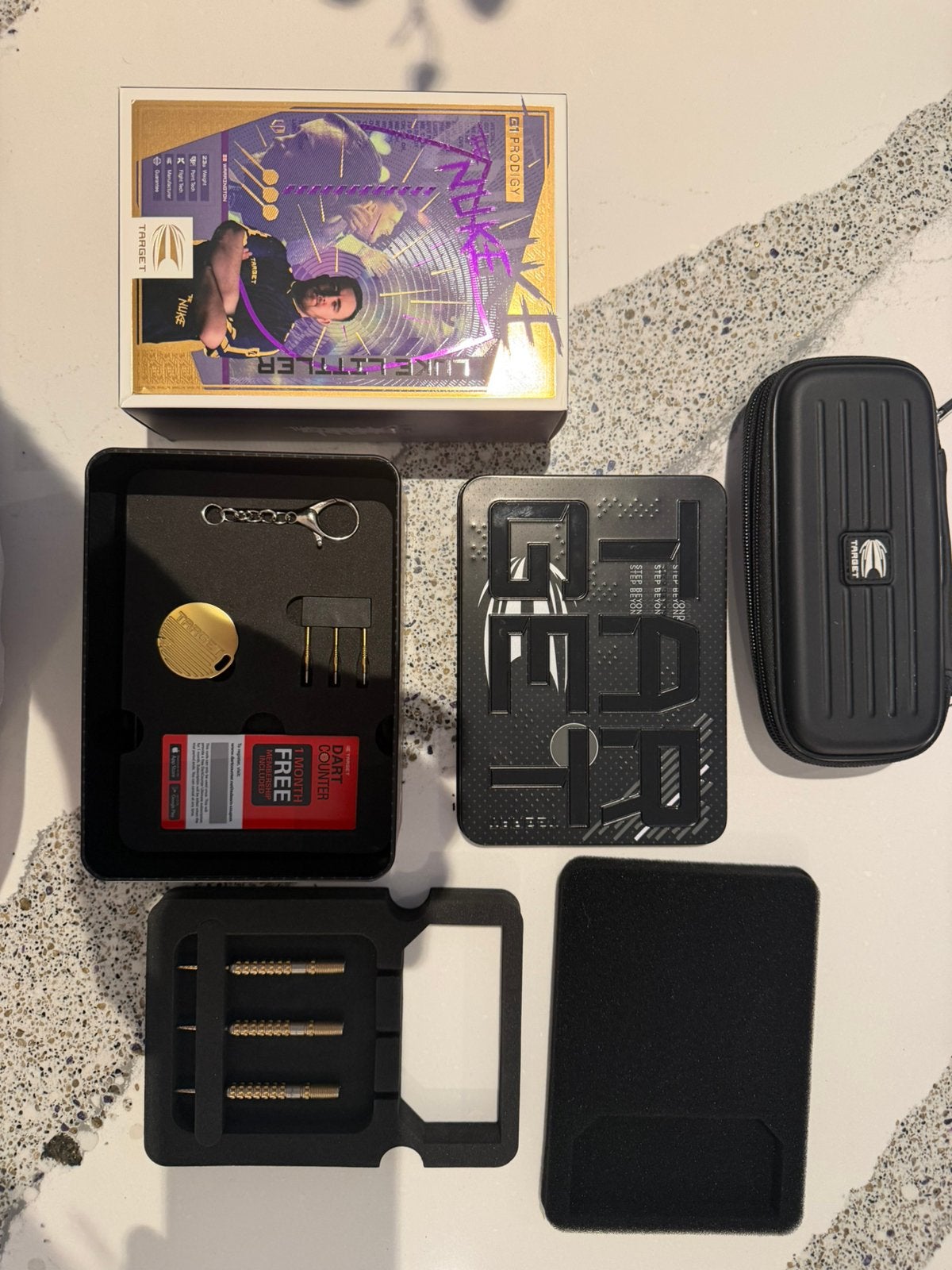 Target luke littler prodigy 23 gram, Ophalen of Verzenden, Zo goed als nieuw