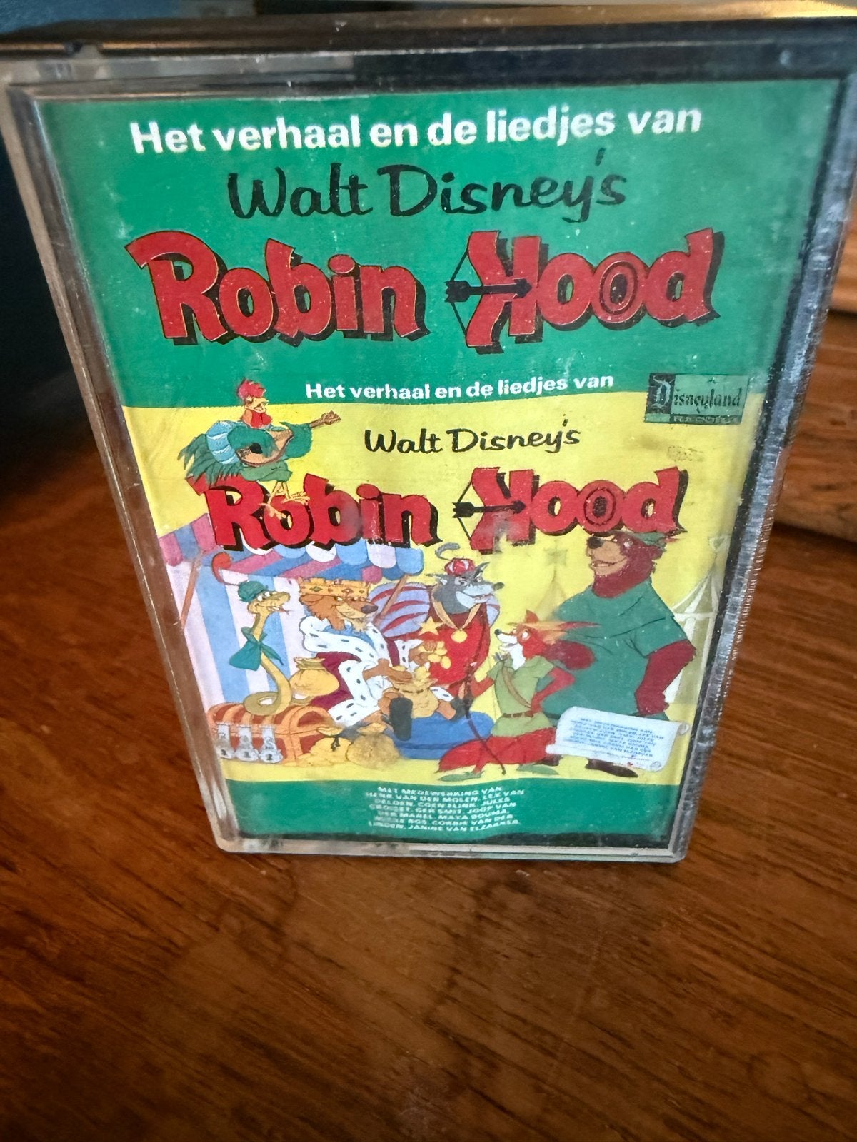 Walt Disney's Robin Hood - Het verhaal en de liedjes, Kinderen en Jeugd, 1 bandje, Ophalen of Verzenden, Zo goed als nieuw
