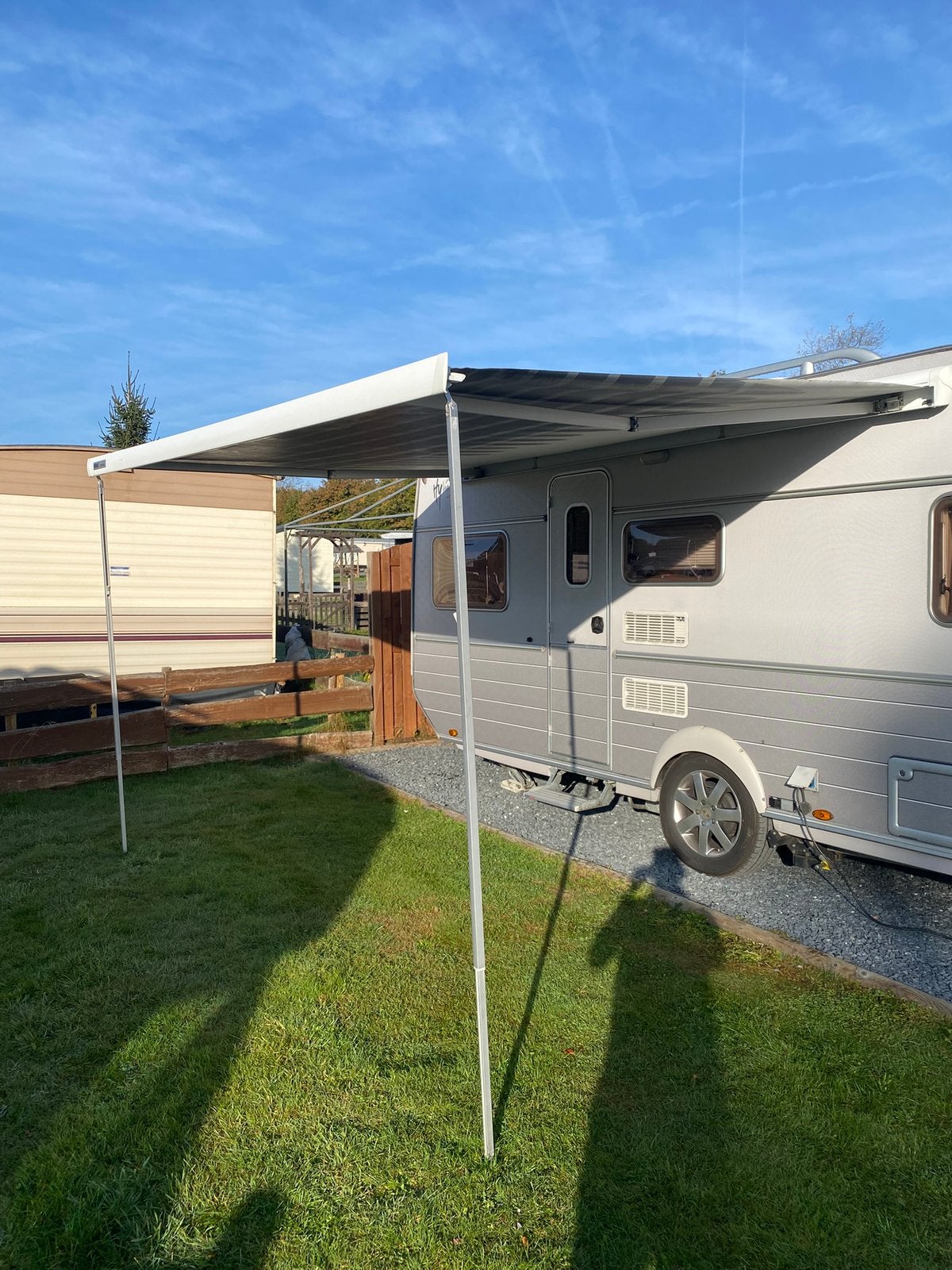 Thule Omnistore 5003 cassetteluifel 350 x 250, Caravans en Kamperen, Ophalen, Gebruikt