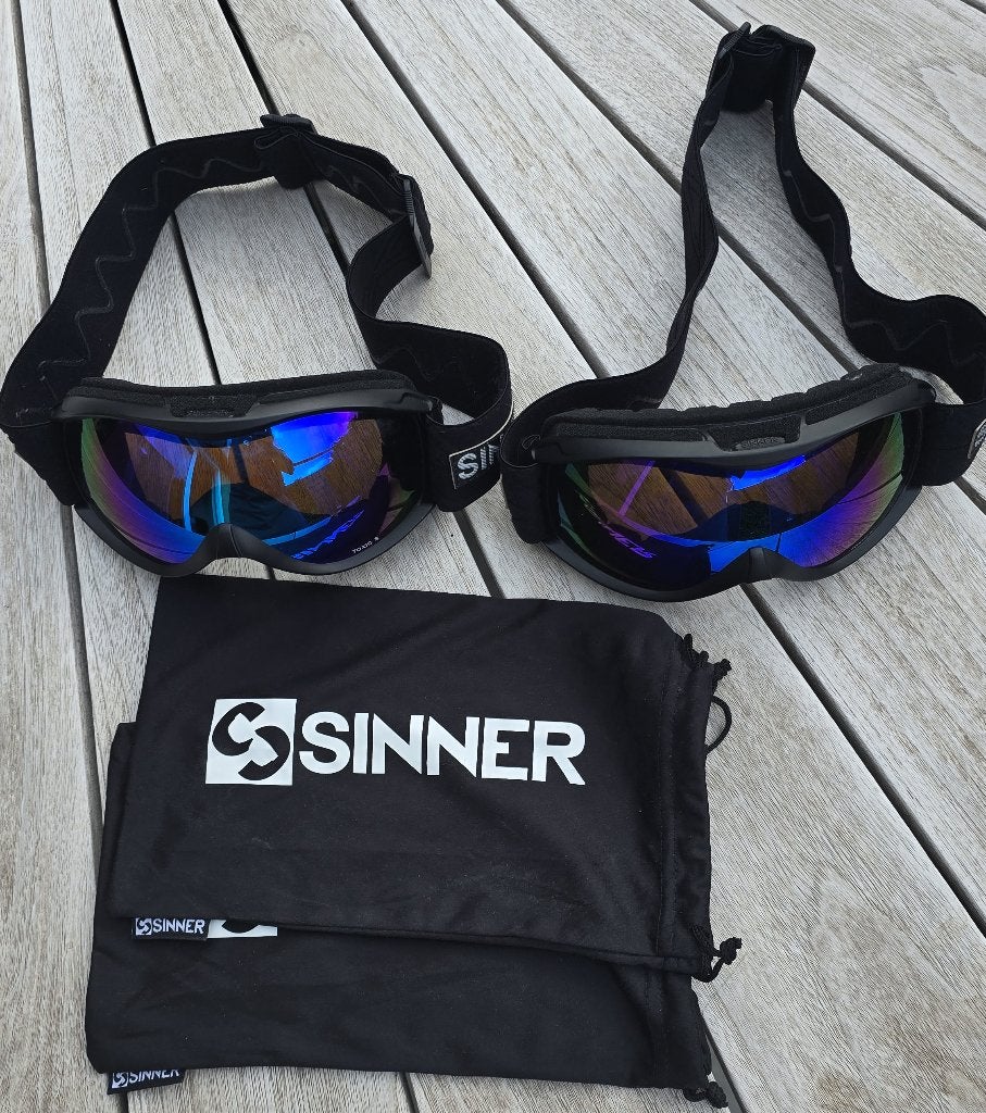 Twee Sinner Toxic S - Skibril kind - Maat S, Gebruikt, Overige typen, Skiën, Minder dan 100 cm