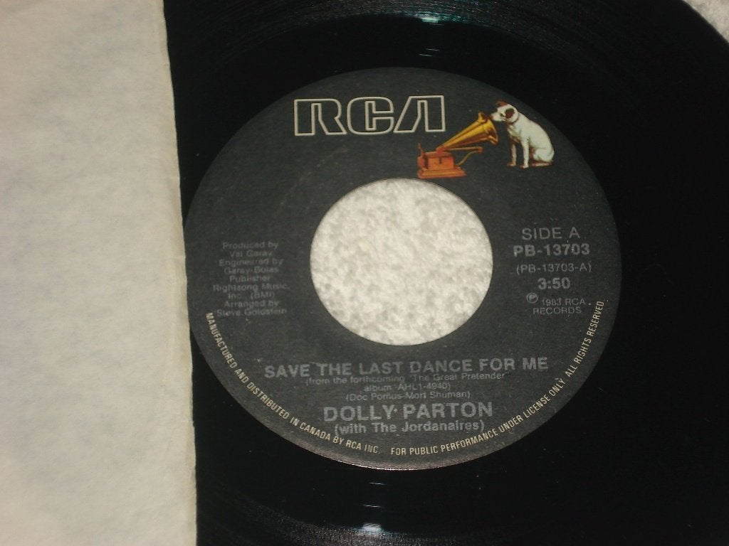 Dolly Parton     Canada  Save the last Dance For Me Orgineel, Originele persing, Ophalen of Verzenden, Zo goed als nieuw, Country en Western