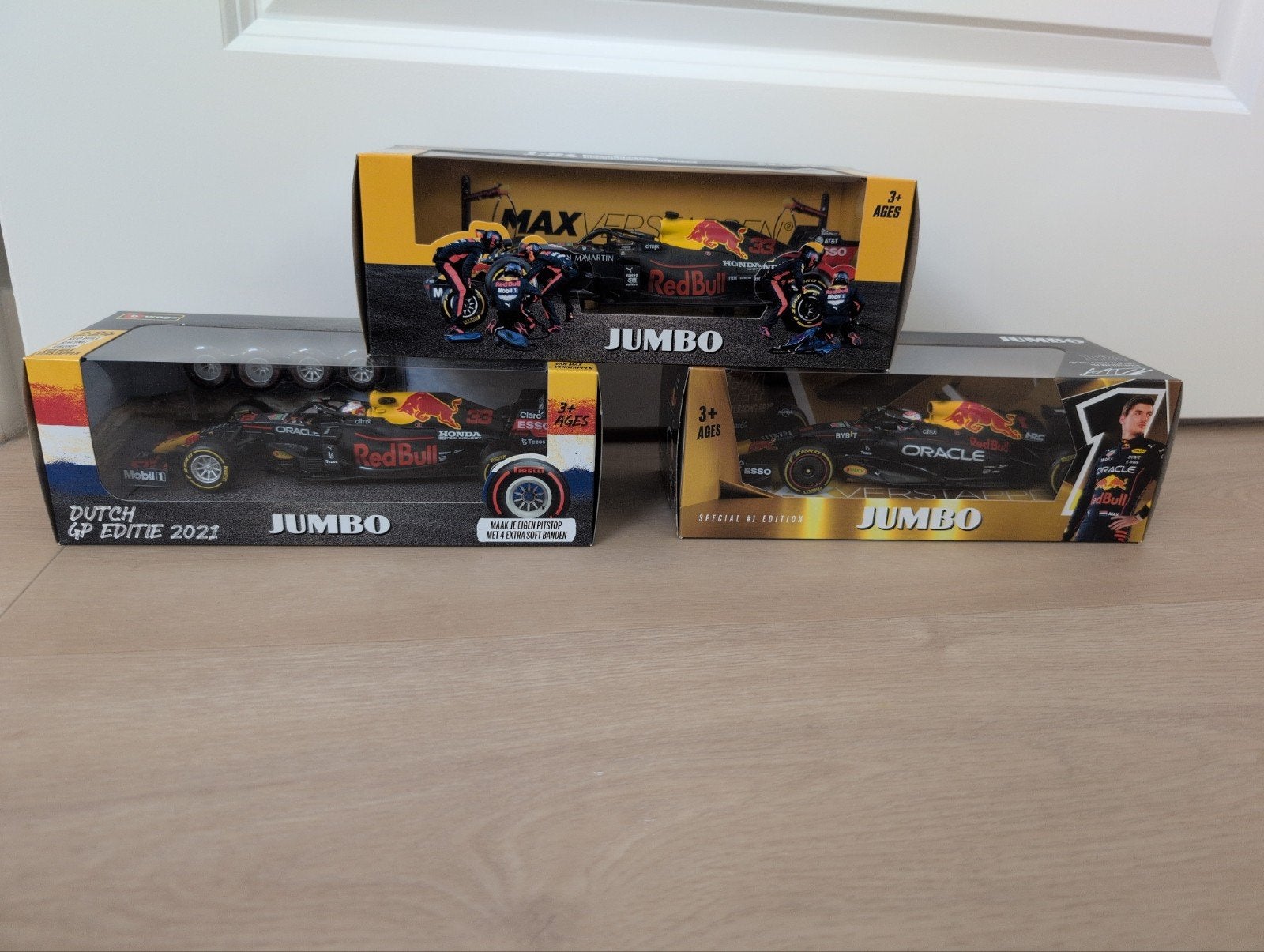 Jumbo Max Verstappen verzameling nieuw in de doos, Ophalen, Nieuw, Bburago