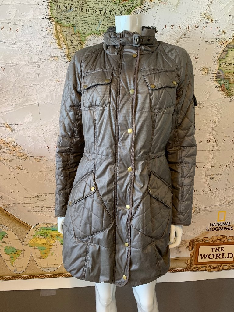 Groene winterjas Didi maat M - heerlijk gevoerd, Kleding | Dames, Maat 38/40 (M), Didi, Ophalen of Verzenden, Gedragen
