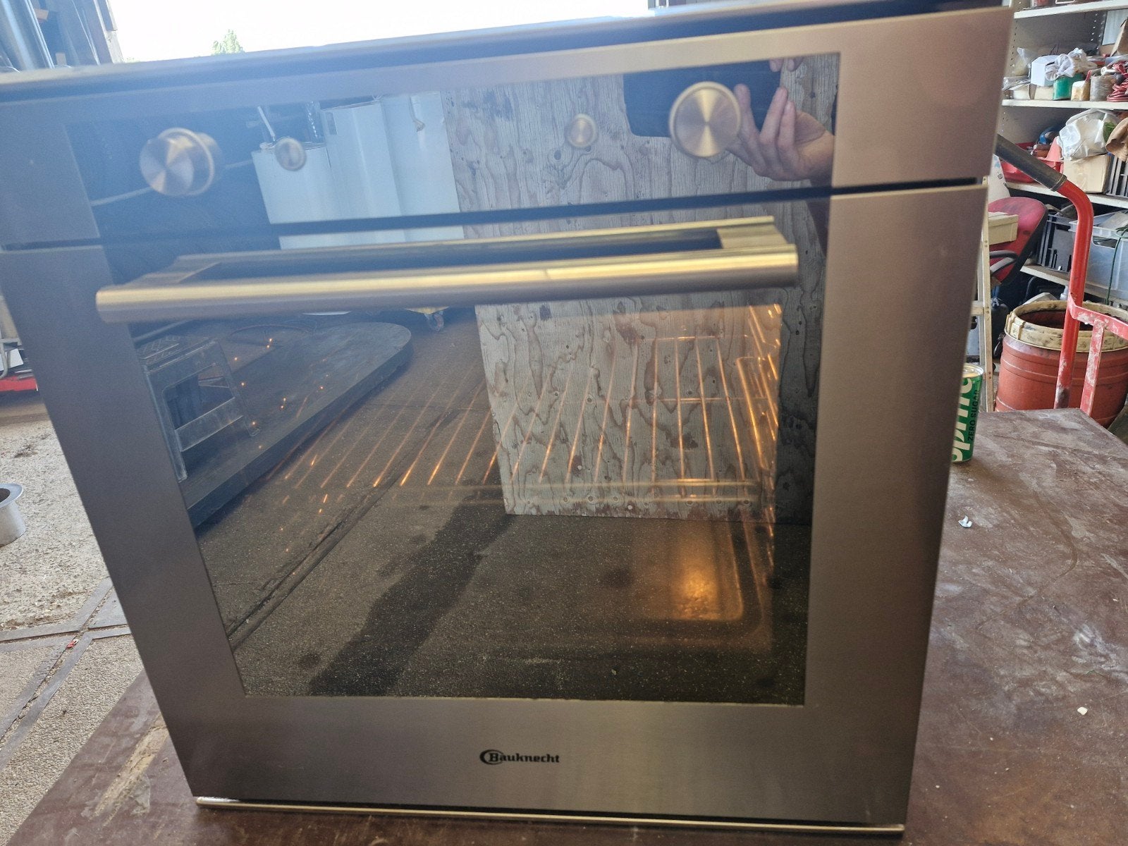 bauknecht inbouw oven, Witgoed en Apparatuur, Ovens, Bauknecht, Gebruikt, Hete lucht, Ophalen of Verzenden