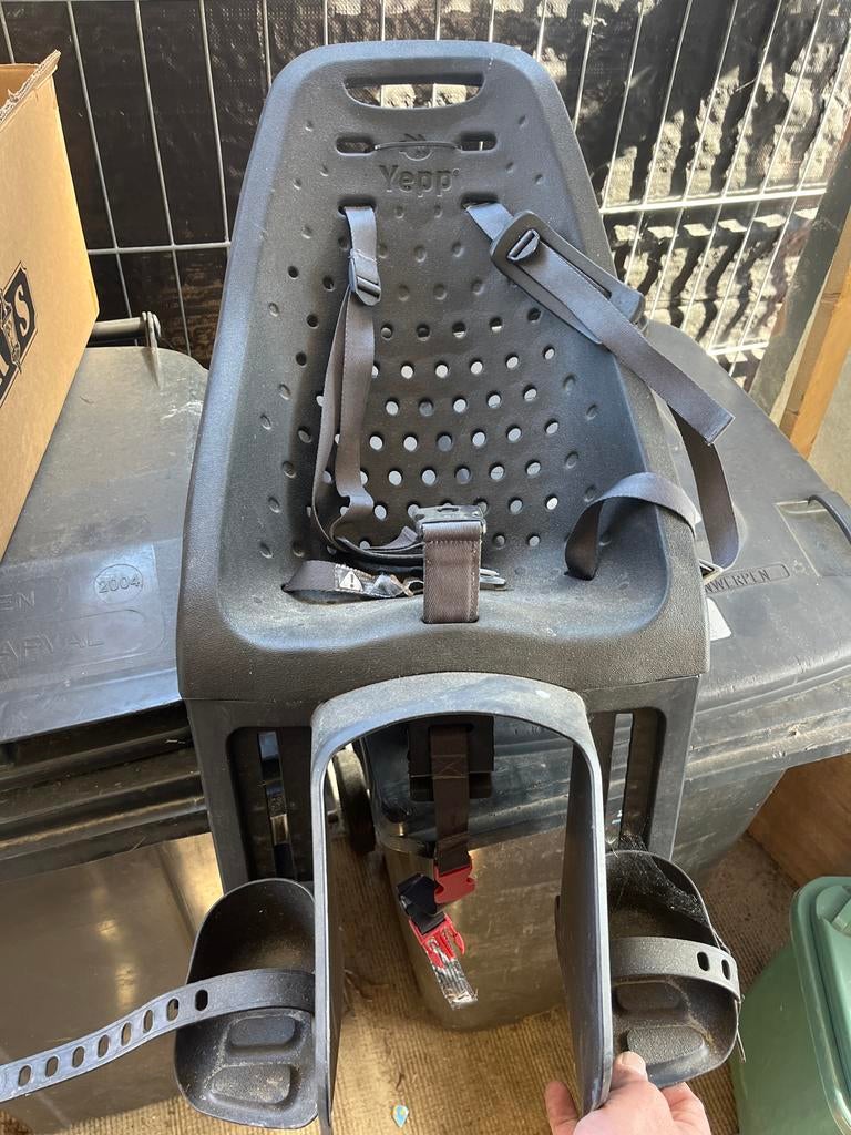 Yepp Achterzitje voor Kinderen - Gebruikt, Achterzitje, Voetsteuntjes, 9 t/m 18 kg, Ophalen of Verzenden