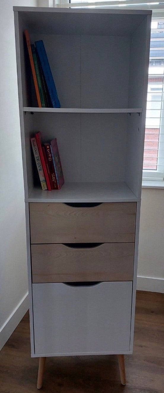 Nette kast met deur, planken en lades, Ophalen, Minder dan 50 cm, Met deur(en), Zo goed als nieuw