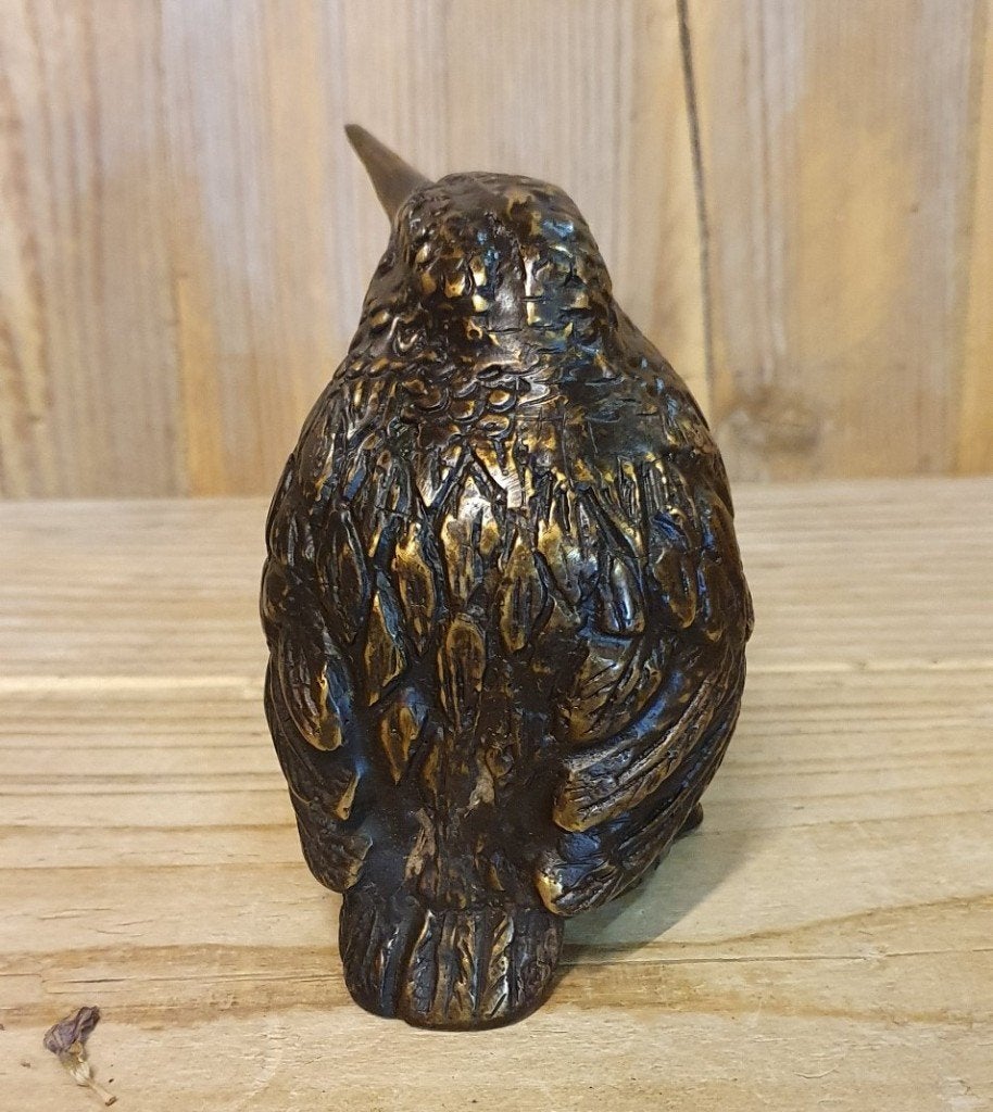 IJSVOGEL / bronzen tuinbeeld, Dierenbeeld, Nieuw, Info@huisentuindecoratiemarie.nl, Huis en tuin decoratie marie