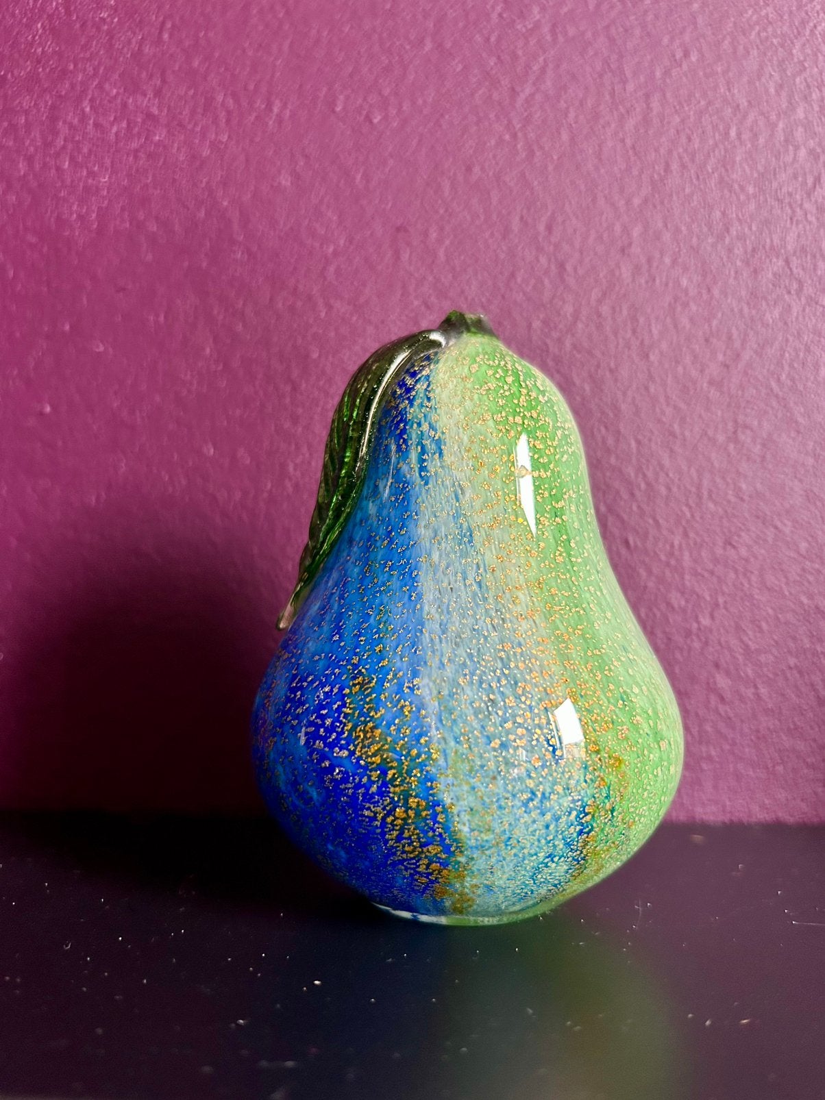 Vintage Zweeds Kristal Glazen Peer - Gränna Glasbruk, Antiek en Kunst, Ophalen of Verzenden