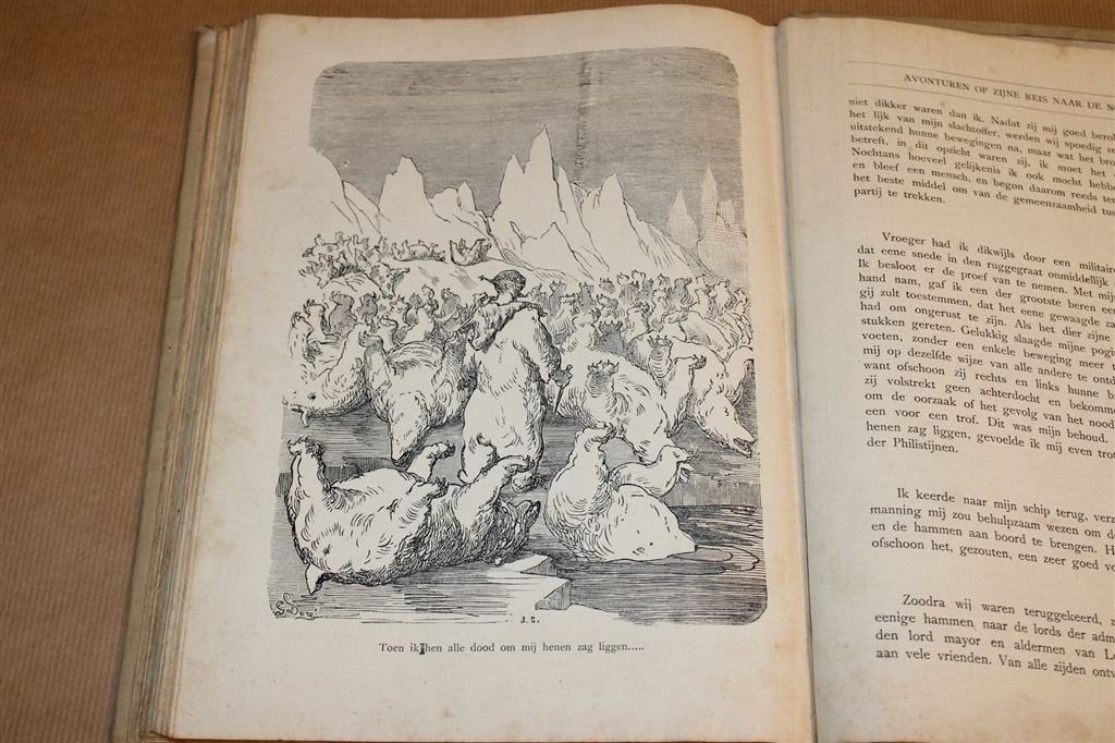 Baron van Münchhausen — 162 platen Gustave Doré, Ophalen of Verzenden, Gelezen