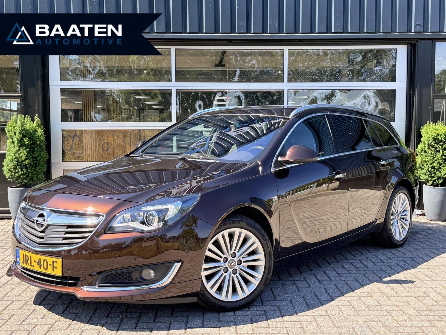 Opel Insignia Sports Tourer 2.0 T Cosmo 4x4 250pk |Bose|Lede, Auto's, Opel, Automaat, 1800 kg, Zwart, 4 cilinders