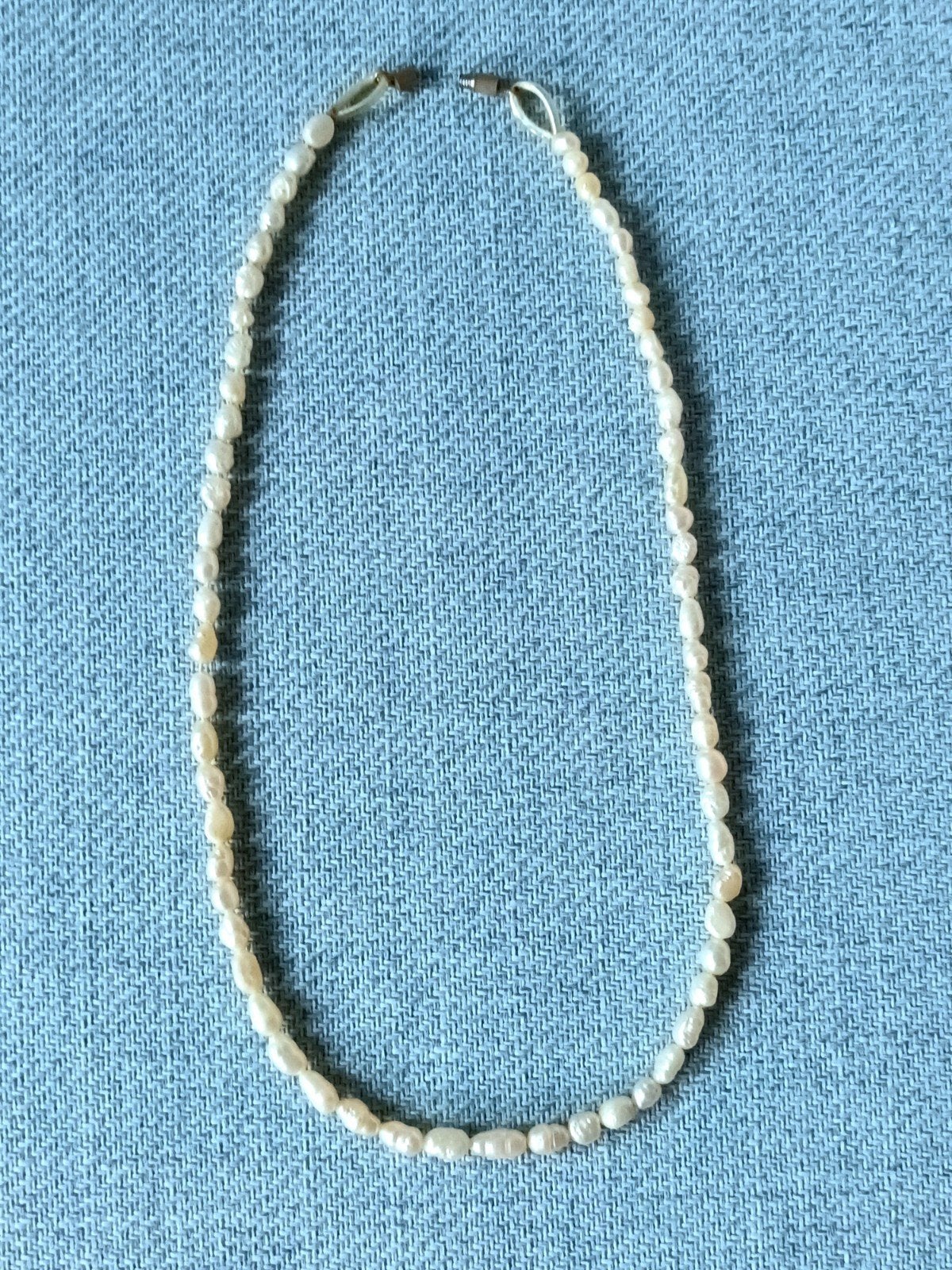 Nieuwe zoutwater parelketting, Sieraden, Tassen en Uiterlijk, Kettingen, Ophalen, Nieuw, Wit, Overige materialen